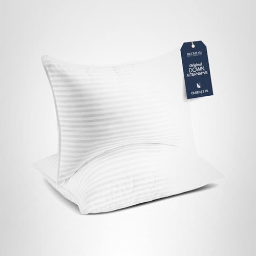 Beckham Hotel Collection Bed Pillows Standard/Queen Size Set of 2