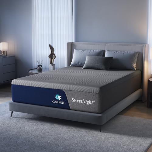 Queen Mattress, 14 inch Cooling Queen Size Memory Foam Mattress for Cool Night Sleep