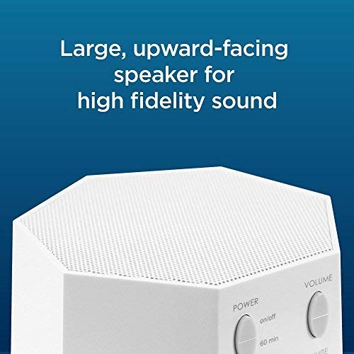 Adaptive Sound Technologies LectroFan Classic White Noise Machine - Compact Sleep Sound Machine