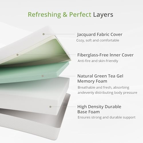 Full Size Memory Foam Mattress,  Bed Mattress in A Box