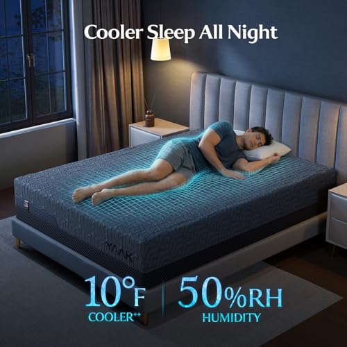 12 Inch Memory Foam Mattress in a Box for Back Pain, Cooling Gel Bed
