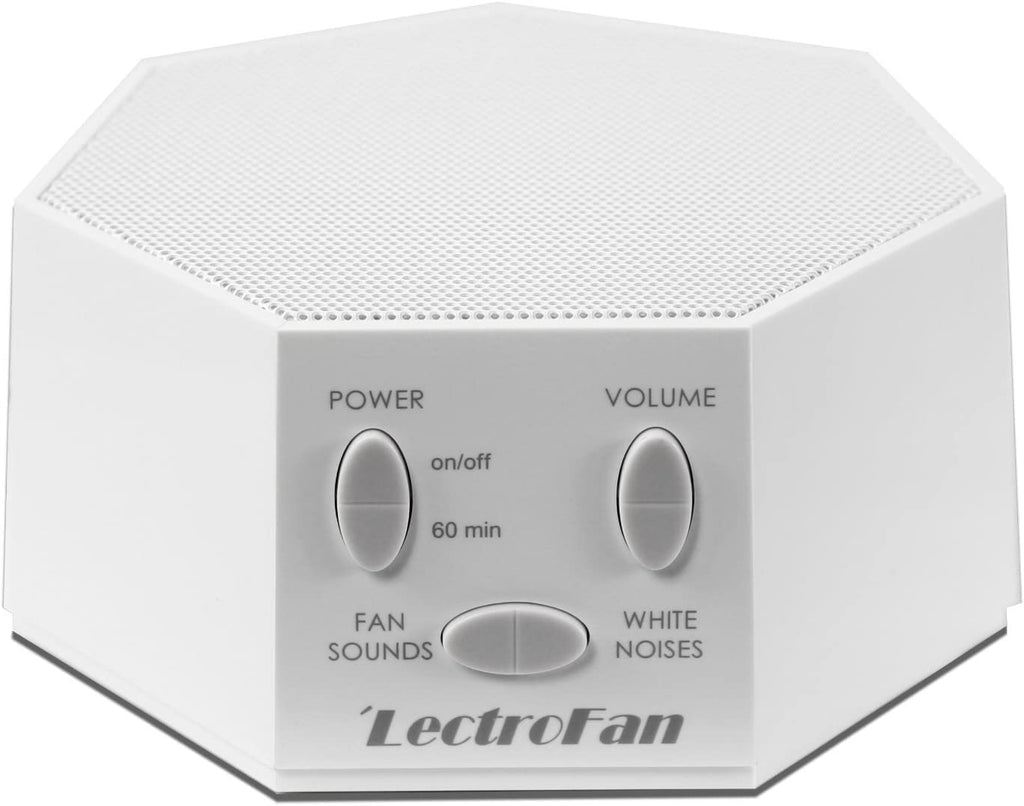Adaptive Sound Technologies LectroFan Classic White Noise Machine - Compact Sleep Sound Machine