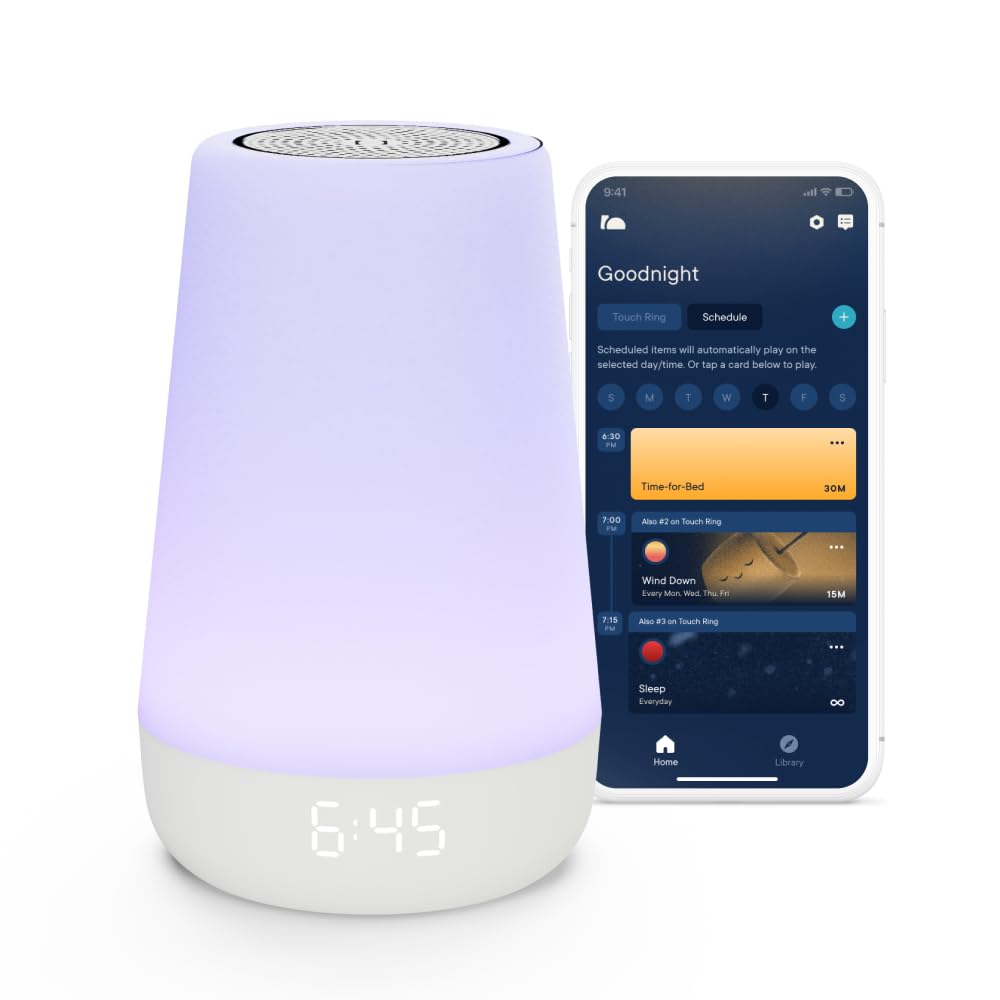 Baby Sound Machine, Night Light | Hatch Baby (Peach) | Sleep Support