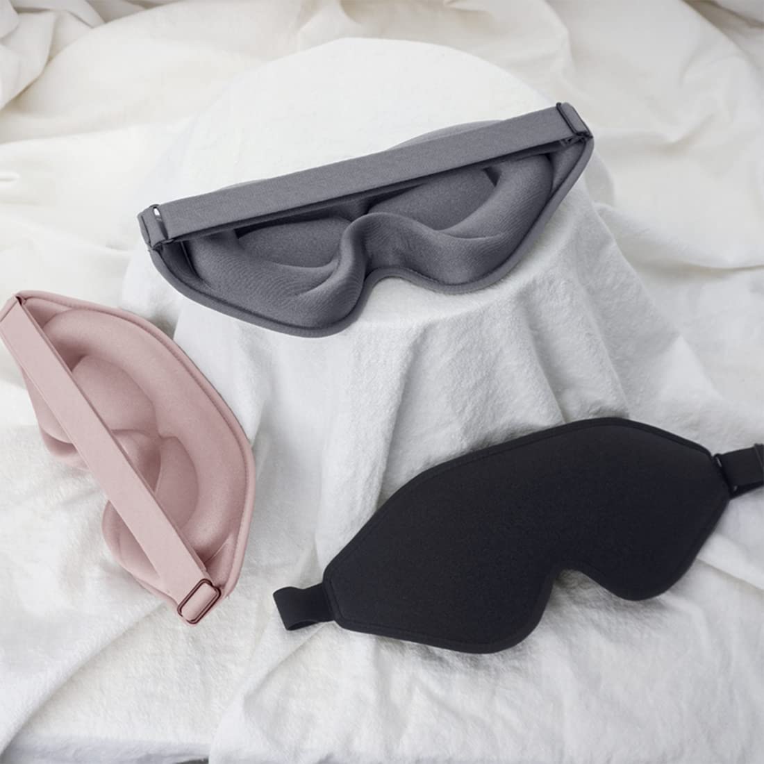 Sleep Mask, 3D Deep Contoured Eye Covers for Sleeping, 99% Block Out Light Eye Mask