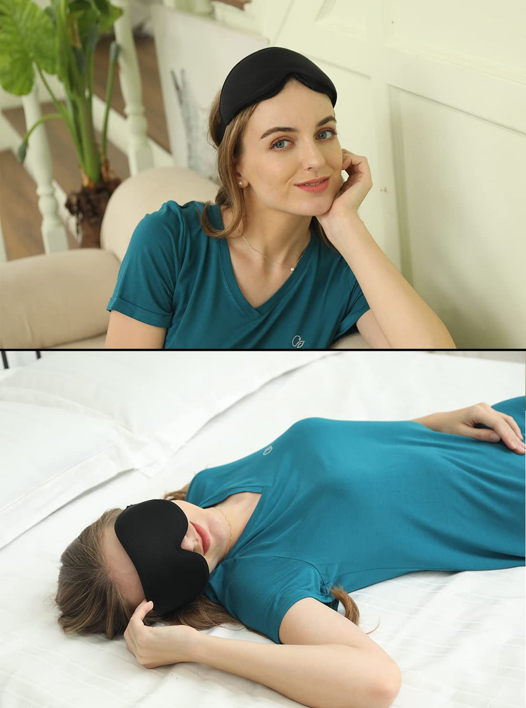 Sleep Mask, 3D Deep Contoured Eye Covers for Sleeping, 99% Block Out Light Eye Mask