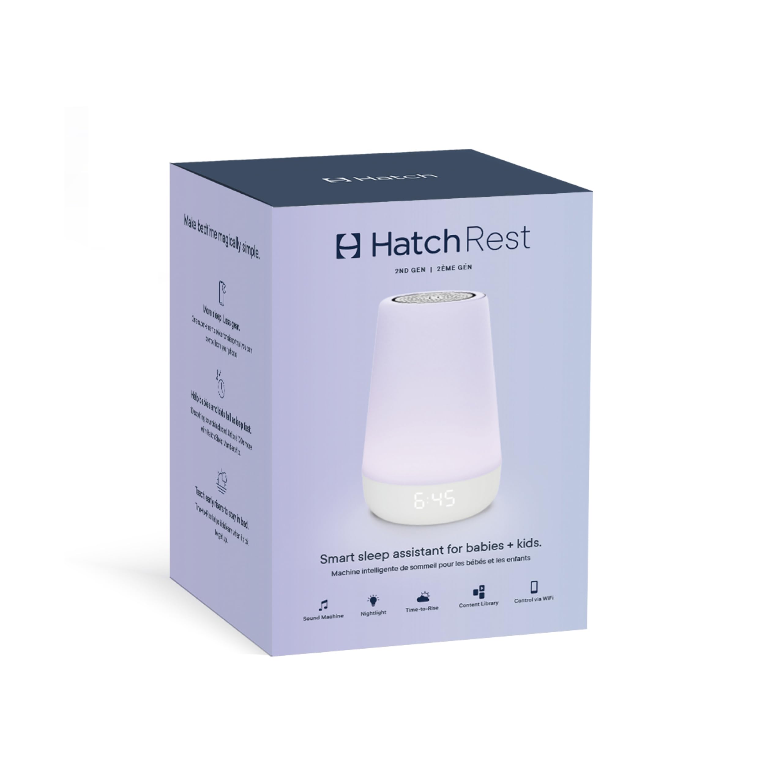 Baby Sound Machine, Night Light | Hatch Baby (Peach) | Sleep Support