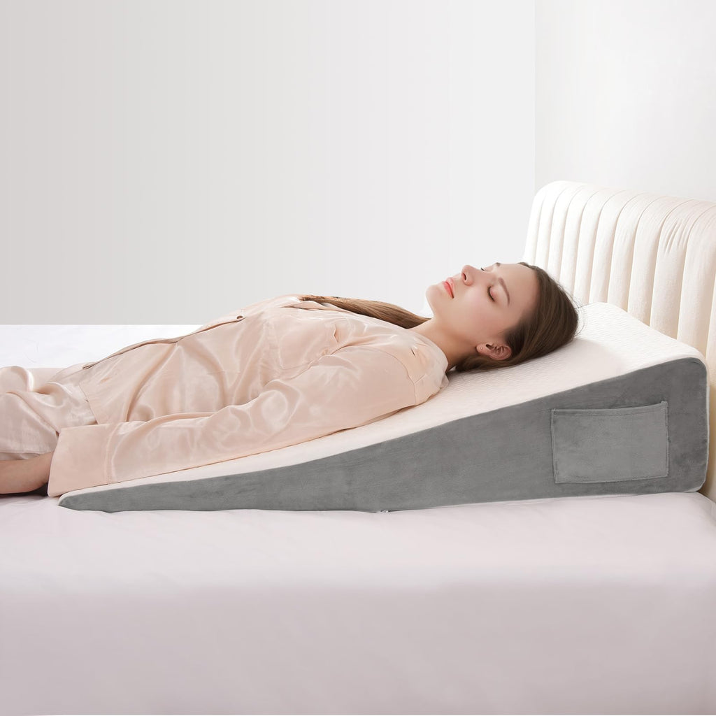 34" Extra-Long Wedge Pillow, Back & Arm Support, Bed Wedge