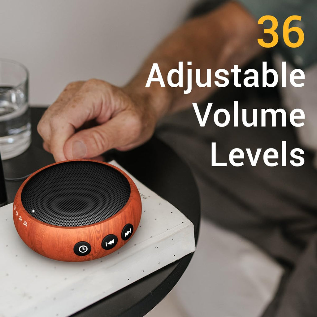 Sound Machine Night Light White Noise Machine with 30 Soothing Sounds 12 Colors