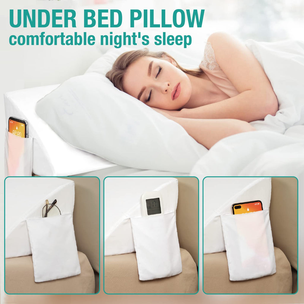 34" Extra-Long Wedge Pillow, Back & Arm Support, Bed Wedge