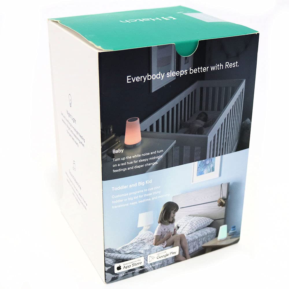 Baby Sound Machine, Night Light | Hatch Baby (Peach) | Sleep Support