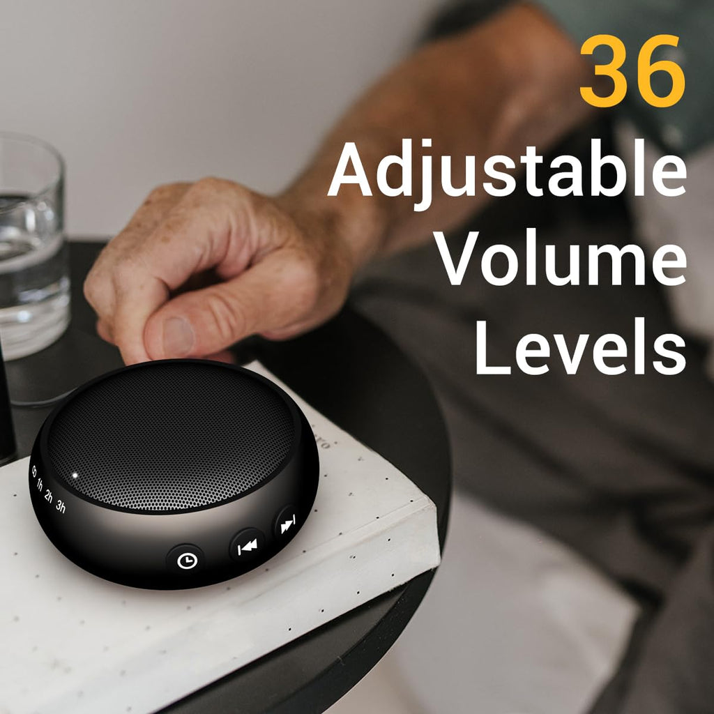 Sound Machine Night Light White Noise Machine with 30 Soothing Sounds 12 Colors