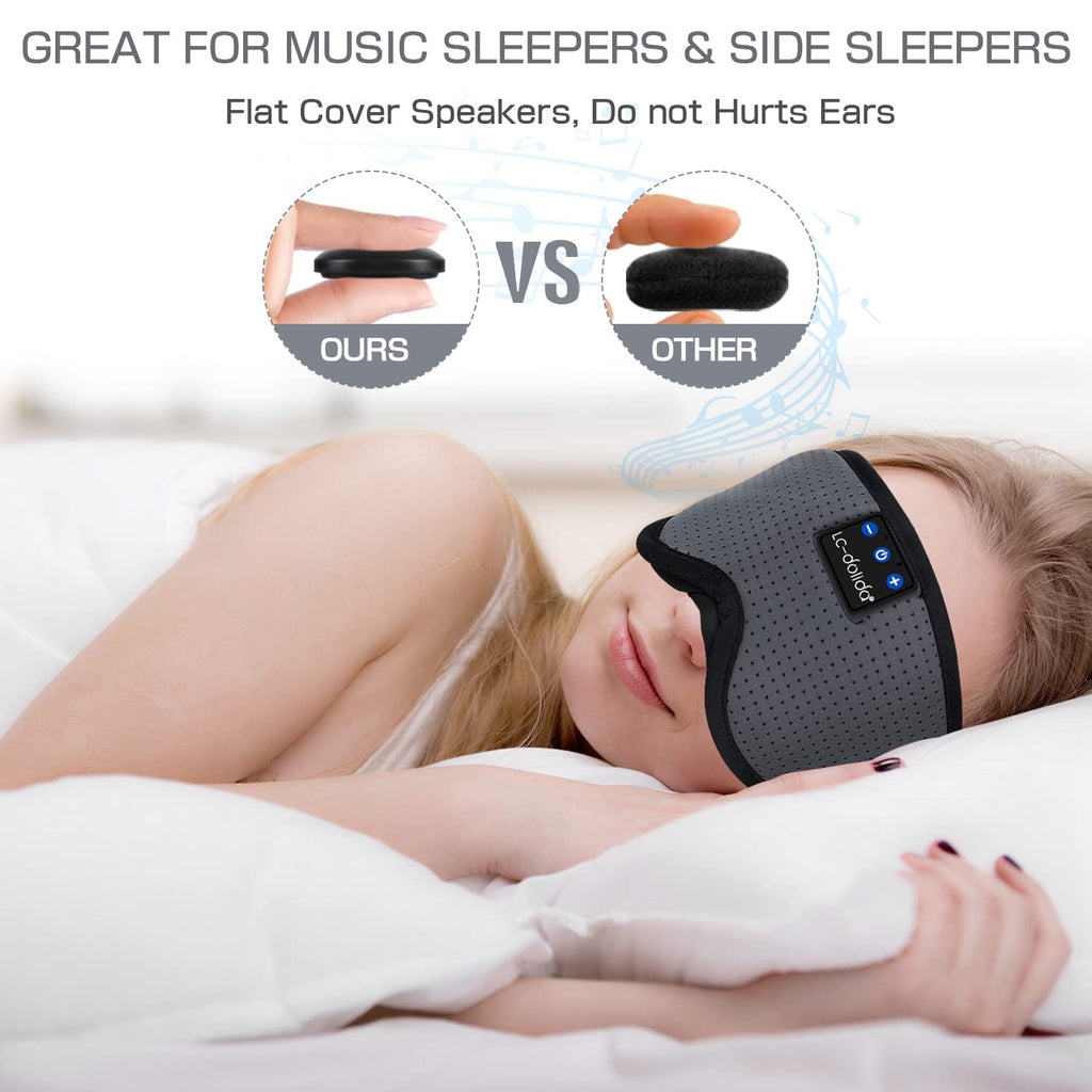 Sleep Headphones, 3D Sleep Mask Bluetooth Wireless Music Eye Mask