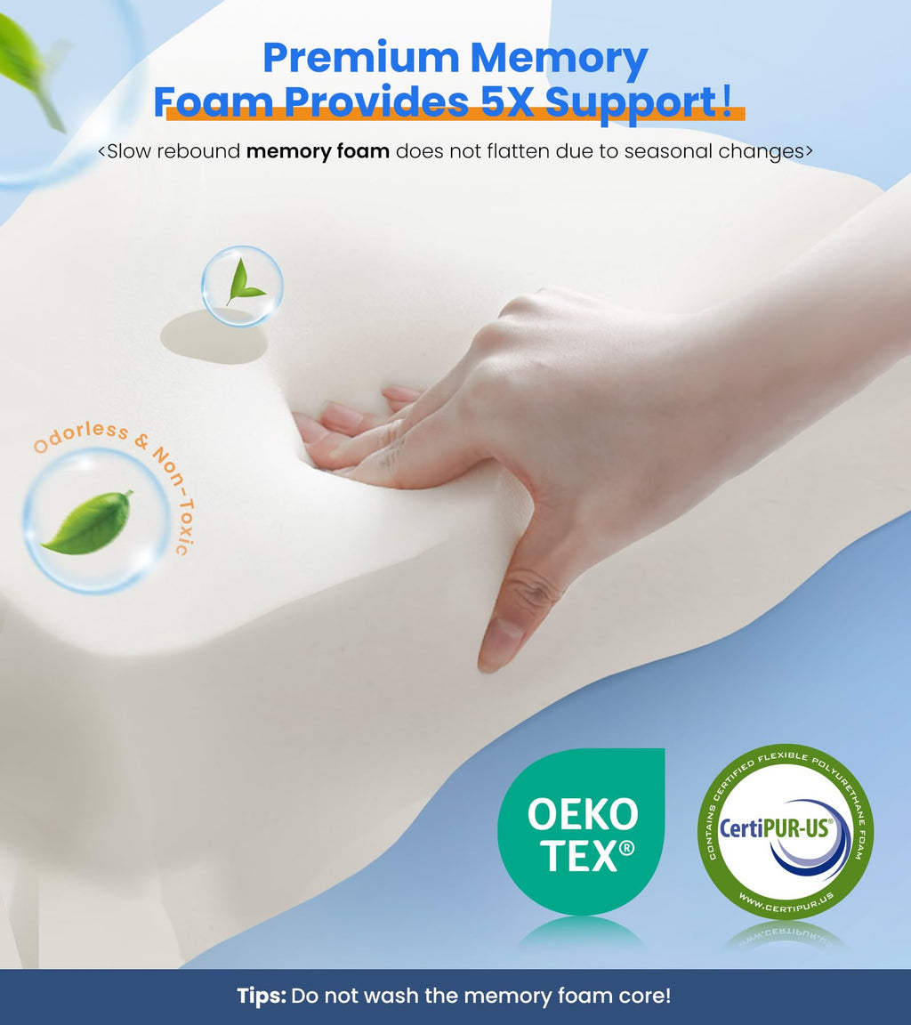 Ultra Pain Relief Cooling Pillow for Neck Support