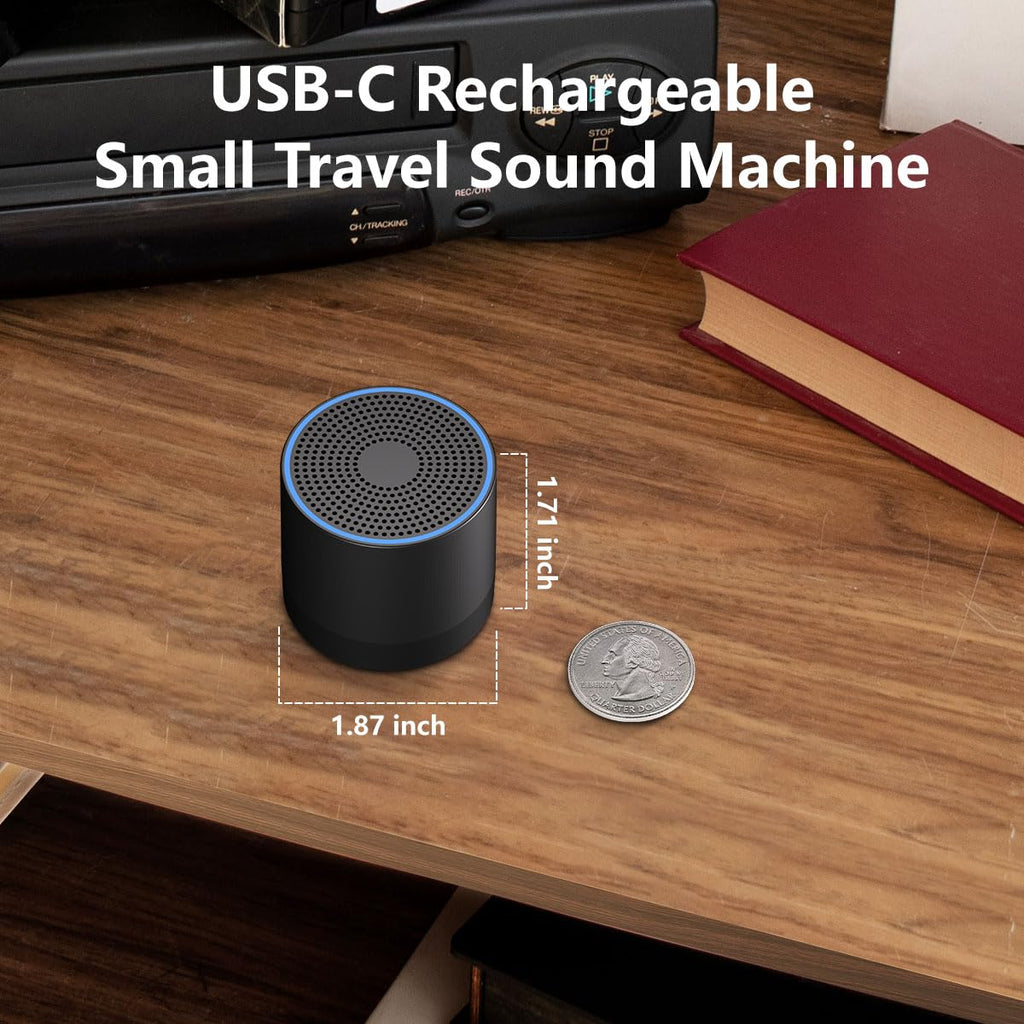 Sound Machine Mini White Noise Machine with 30 Soothing Sounds