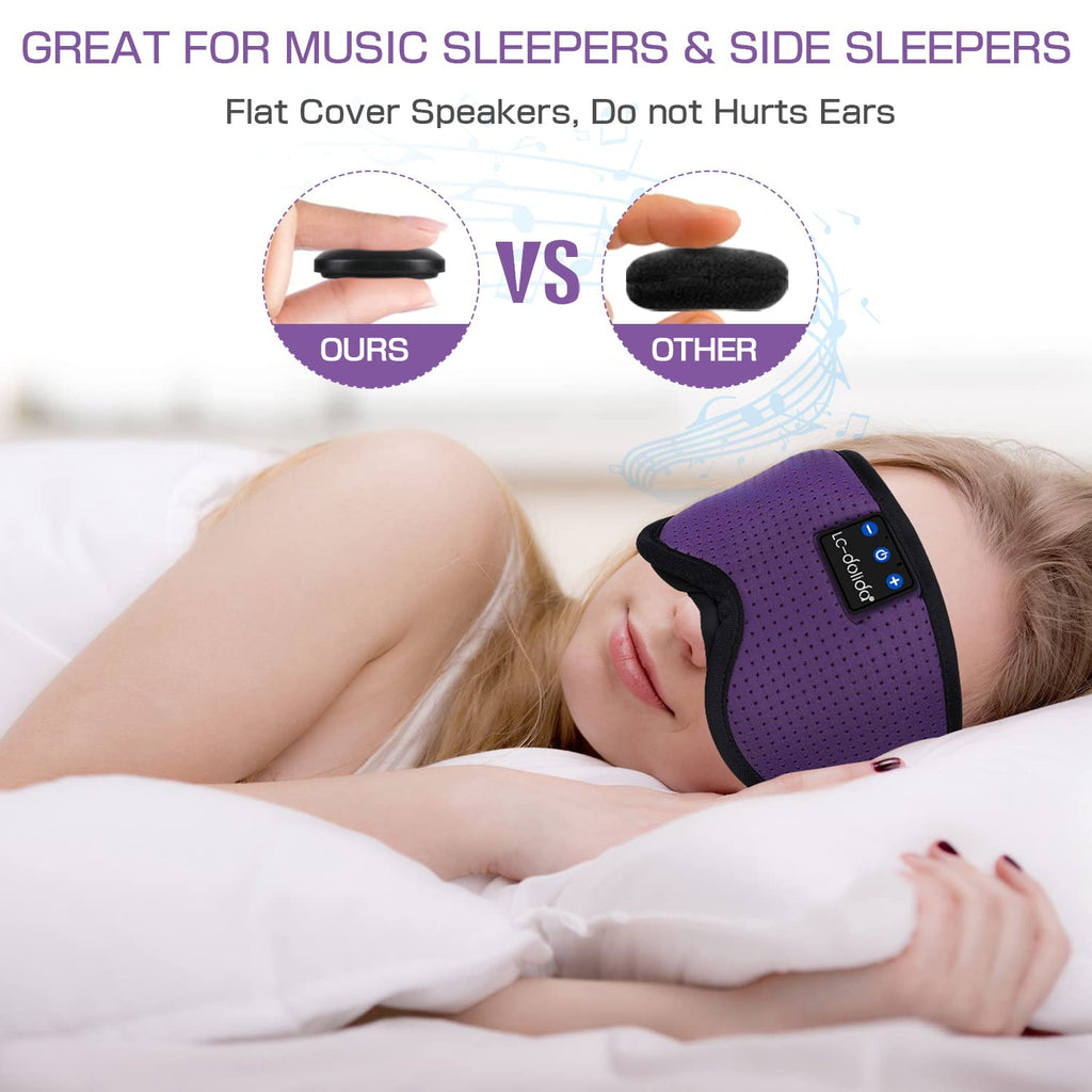 Sleep Headphones, 3D Sleep Mask Bluetooth Wireless Music Eye Mask