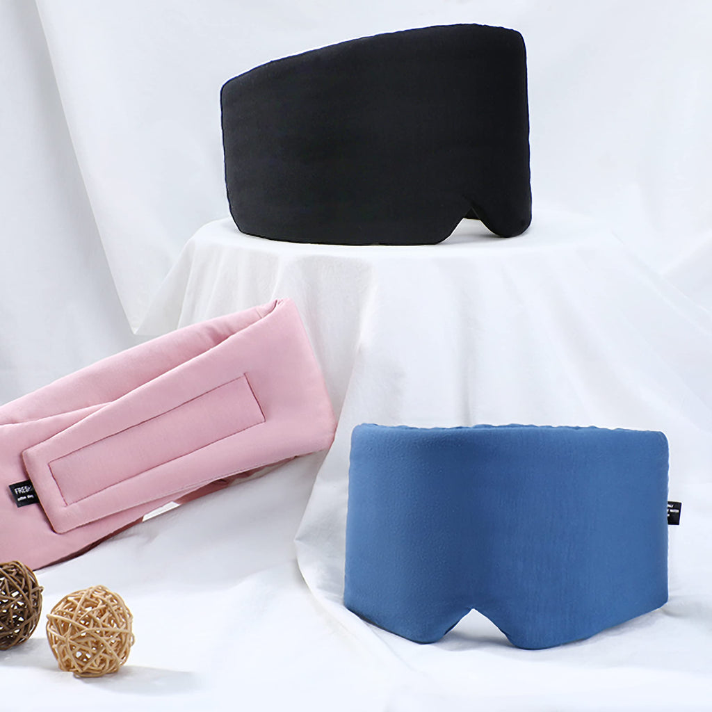 Cotton Sleep Mask Blackout - Handmade Eye Mask for Sleeping Eye Shade Cover
