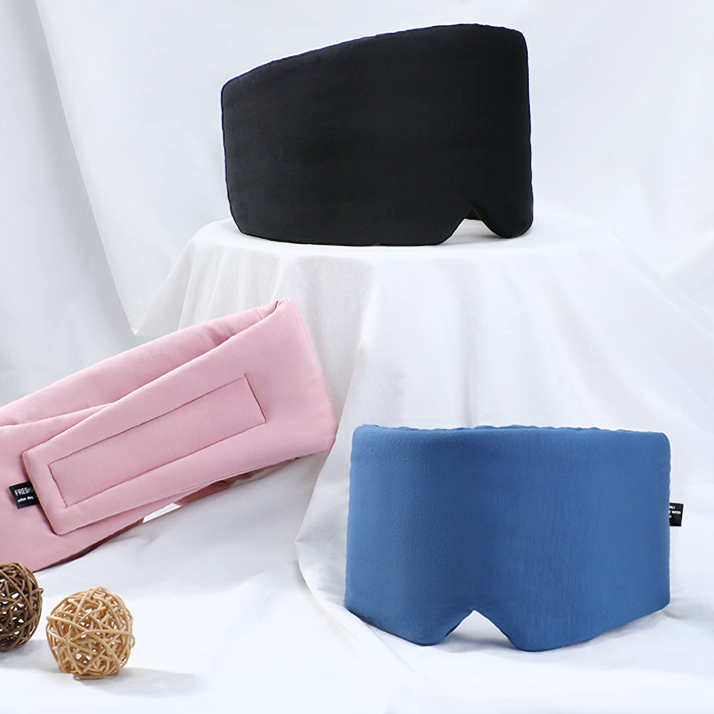 Cotton Sleep Mask Blackout - Handmade Eye Mask for Sleeping Eye Shade Cover