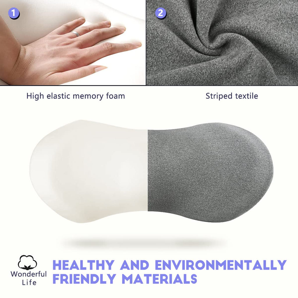 Support Pillow, Back Pillow for Low Back Pain Relief, Ergonomic