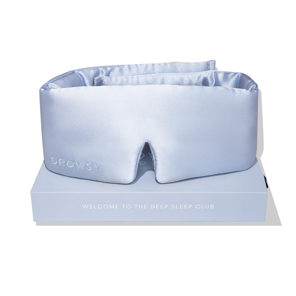 Silk Sleep Mask - Face-Hugging, Padded Cocoon for Luxury Sleep in Total Darkness