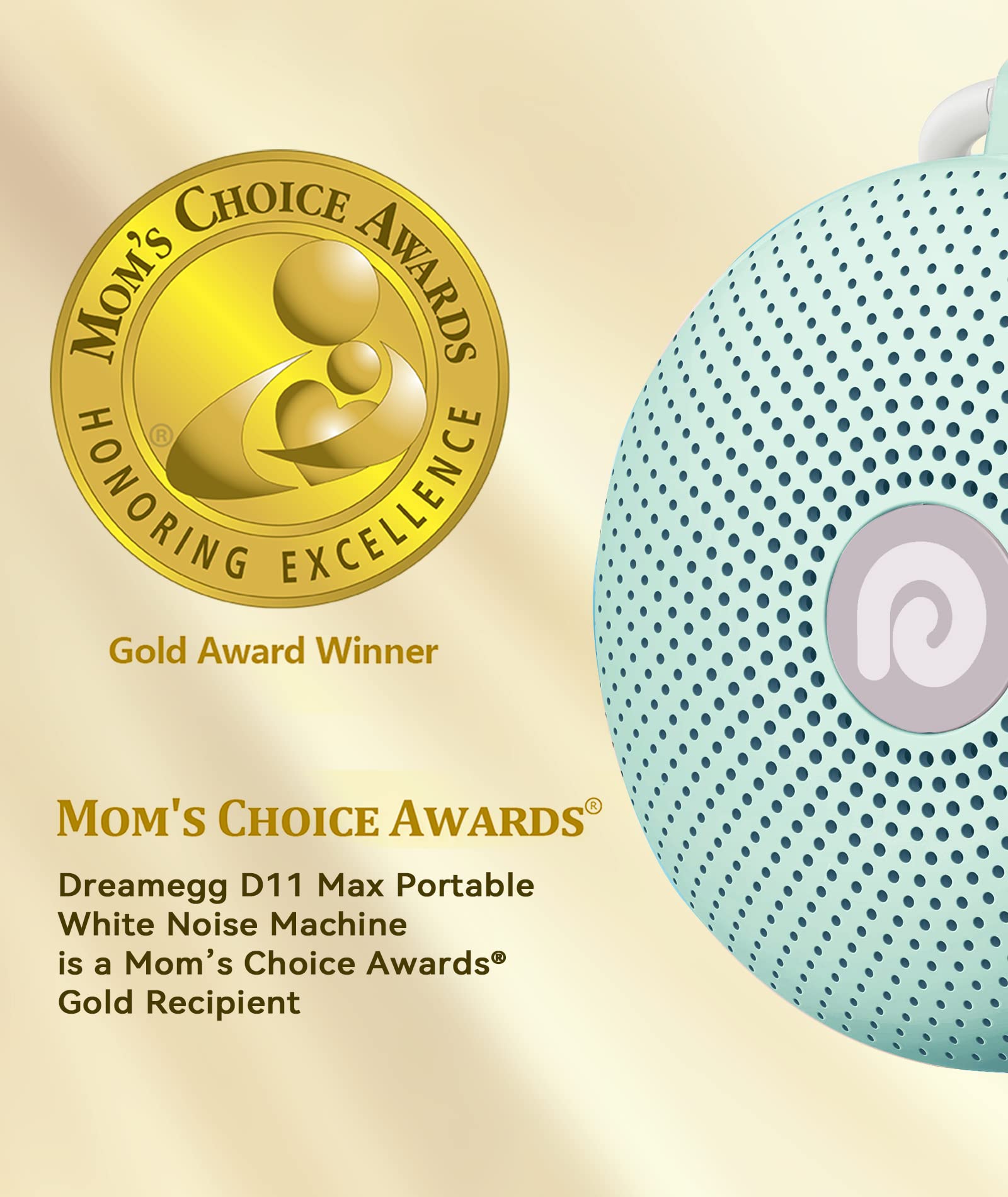 Portable Noise Machine for Babies or Adults, Features Powerful Battery, 21 Soothing Sound