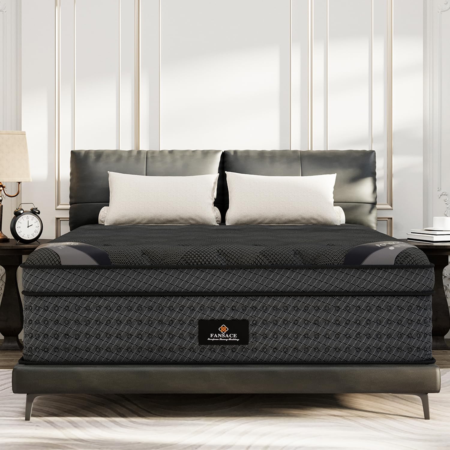 (High-End Upgraded) Hotel-Level Luxury 18 Inch Hybrid Mattress In A Box