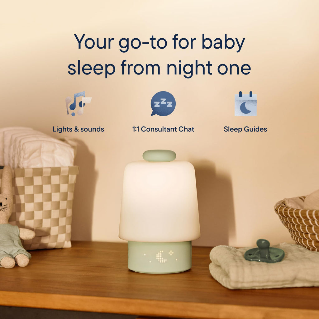 Baby Sound Machine, Night Light | Hatch Baby (Peach) | Sleep Support