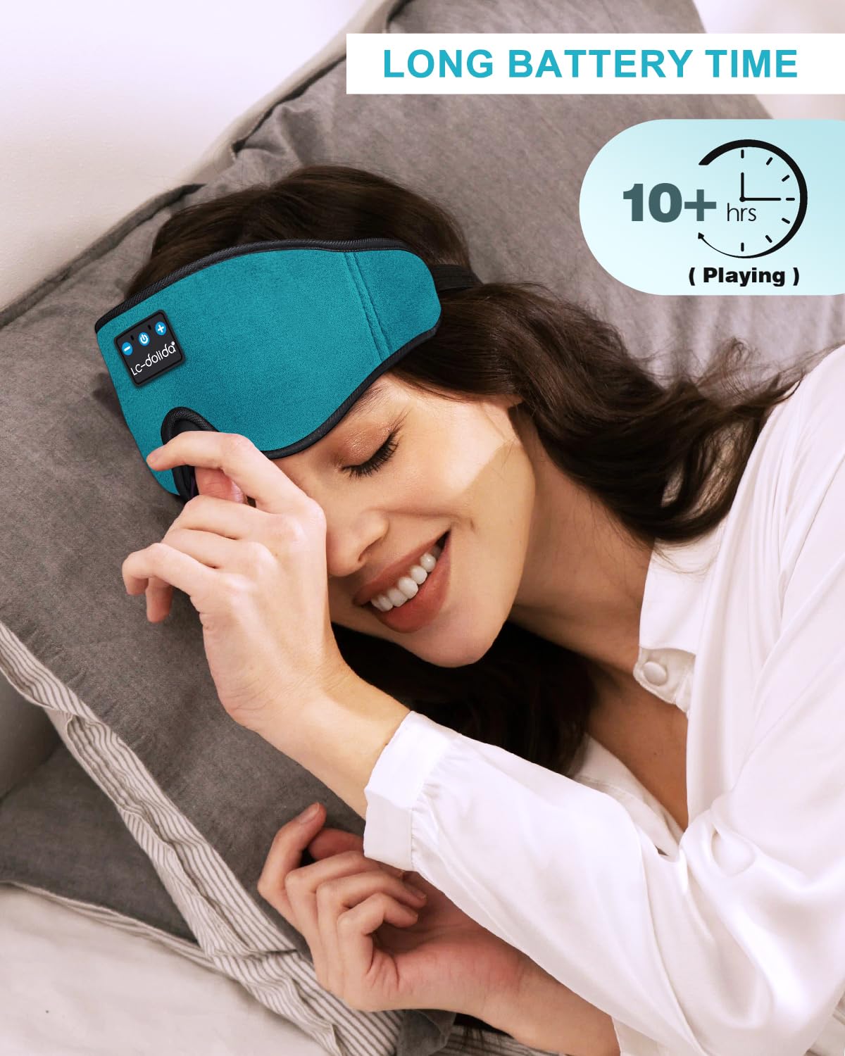Sleep Headphones, 3D Sleep Mask Bluetooth Wireless Music Eye Mask