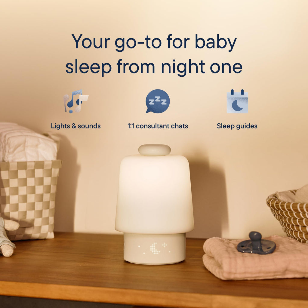 Baby Sound Machine, Night Light | Hatch Baby (Peach) | Sleep Support