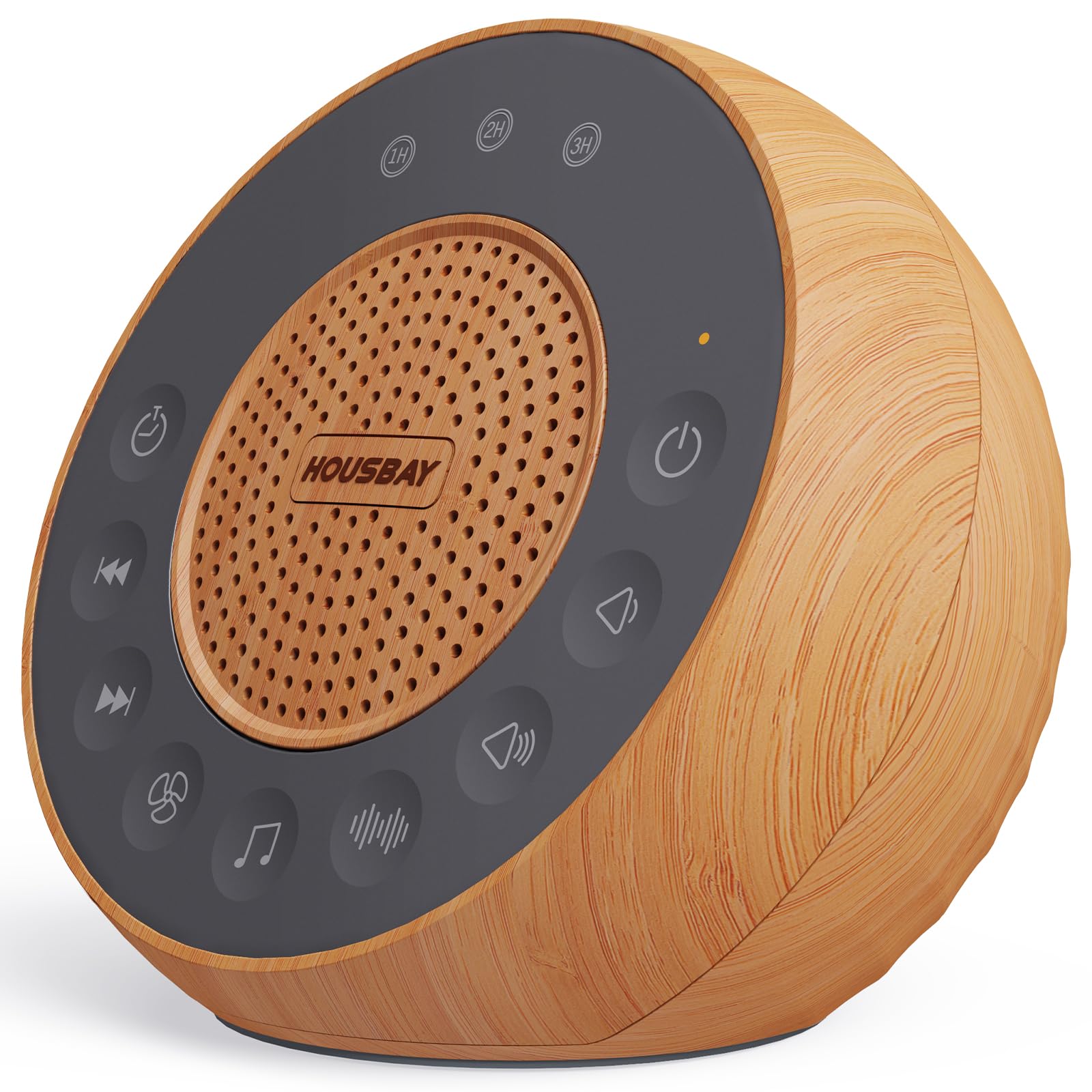 White Noise Machine with 31 Soothing Sounds, 5W Loud Stereo Sound, Auto-Off Timer, Adjustable Volume, Sleep Sound Machine