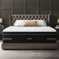Firm Mattress, 14 Inch Hybrid Bed Mattresses for Back Pain Relief Extra Lumbar Support Motion Isolation