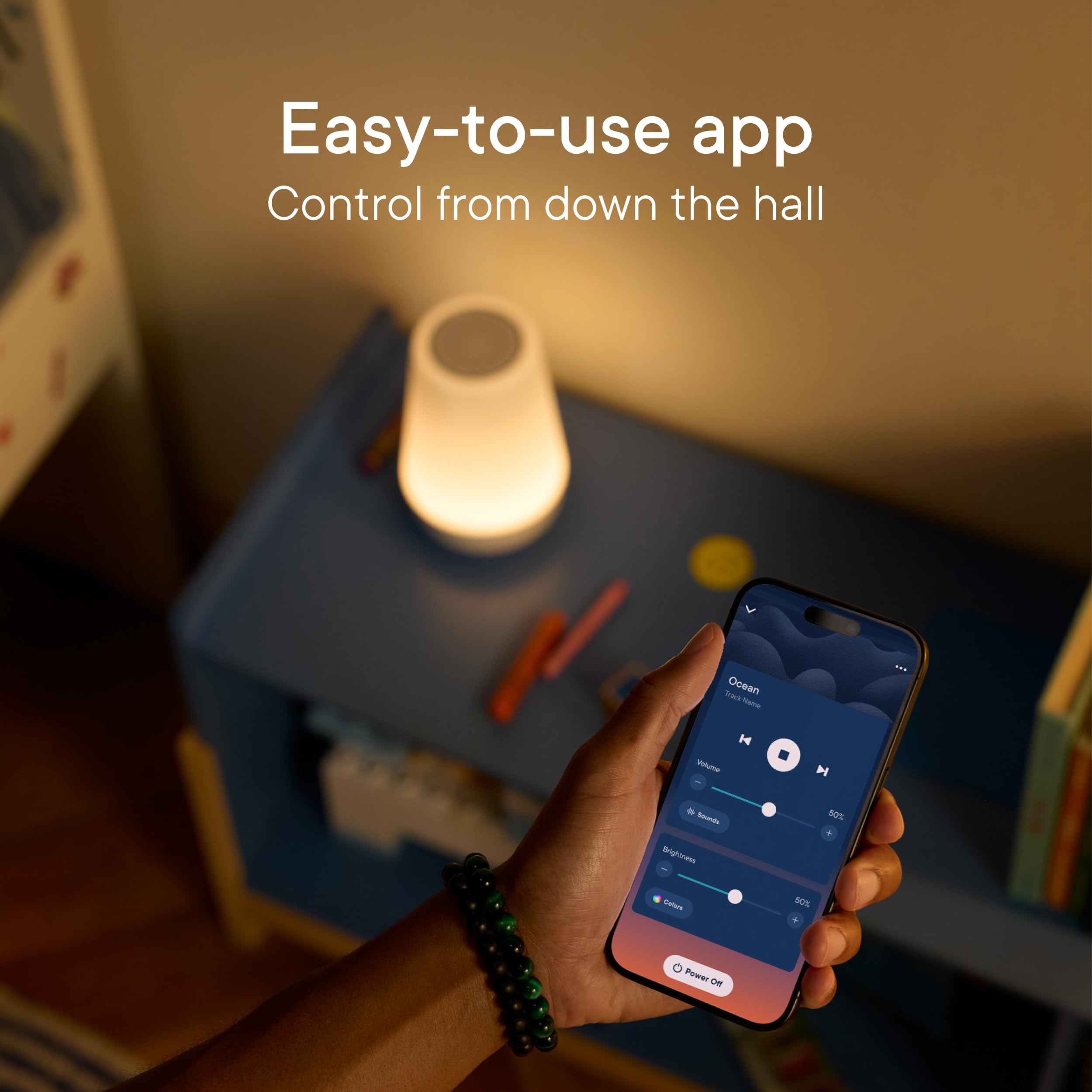 Baby Sound Machine, Night Light | Hatch Baby (Peach) | Sleep Support