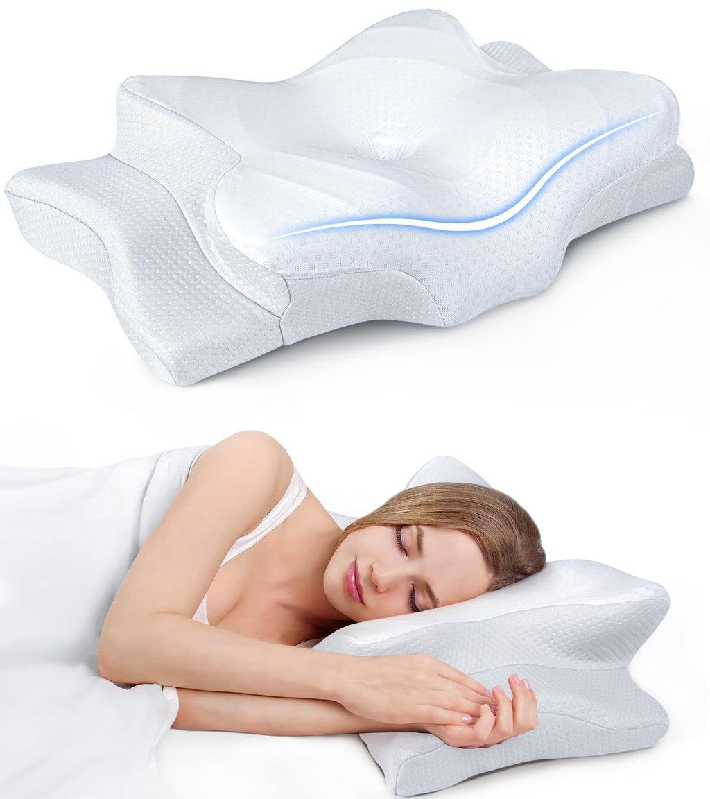Ultra Pain Relief Cooling Pillow for Neck Support