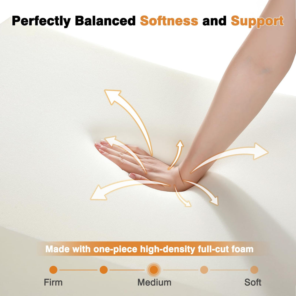 34" Extra-Long Wedge Pillow, Back & Arm Support, Bed Wedge