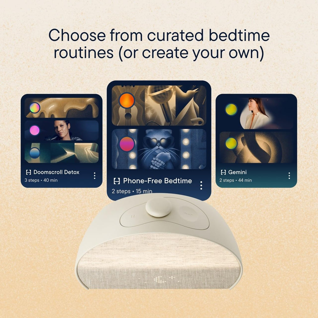 Hatch Restore 3 Sunrise Alarm Clock, Sound Machine, Smart Light (Cocoa) - White Noise