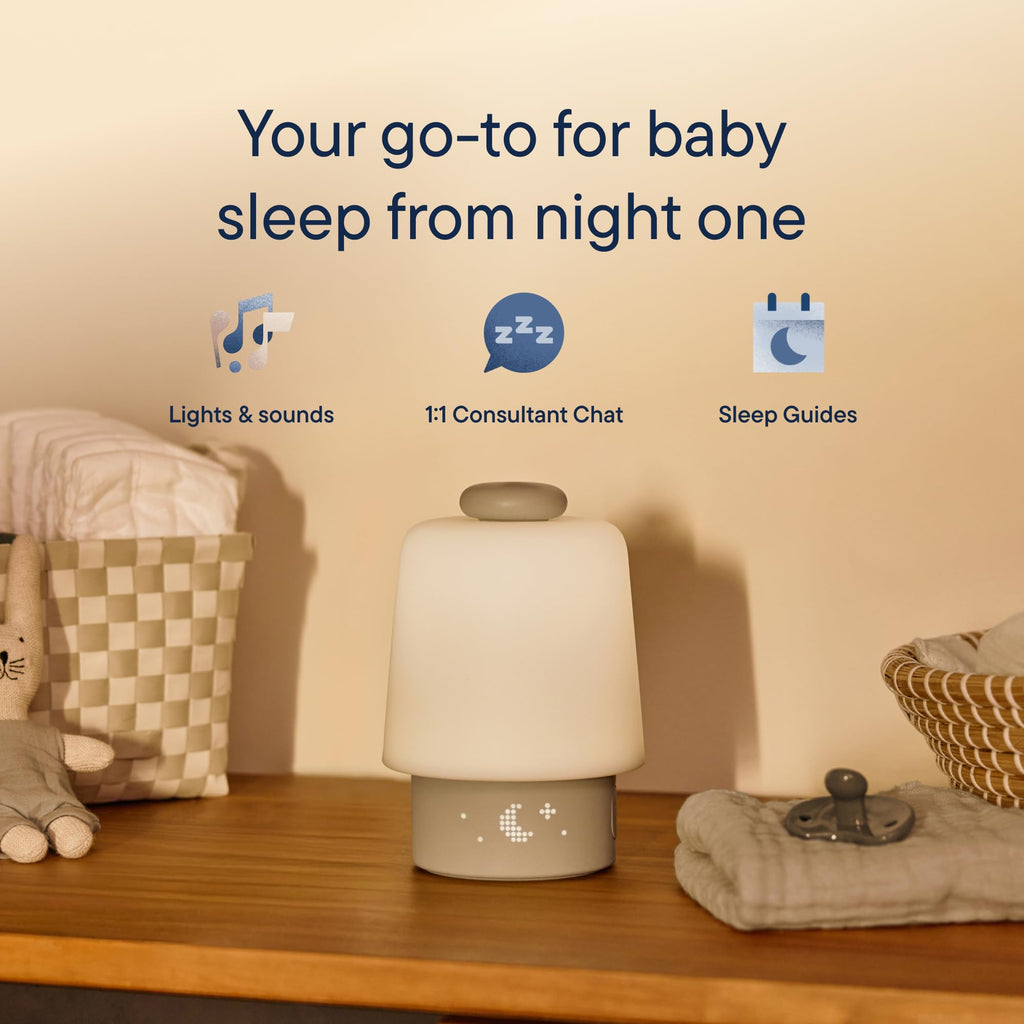 Baby Sound Machine, Night Light | Hatch Baby (Peach) | Sleep Support