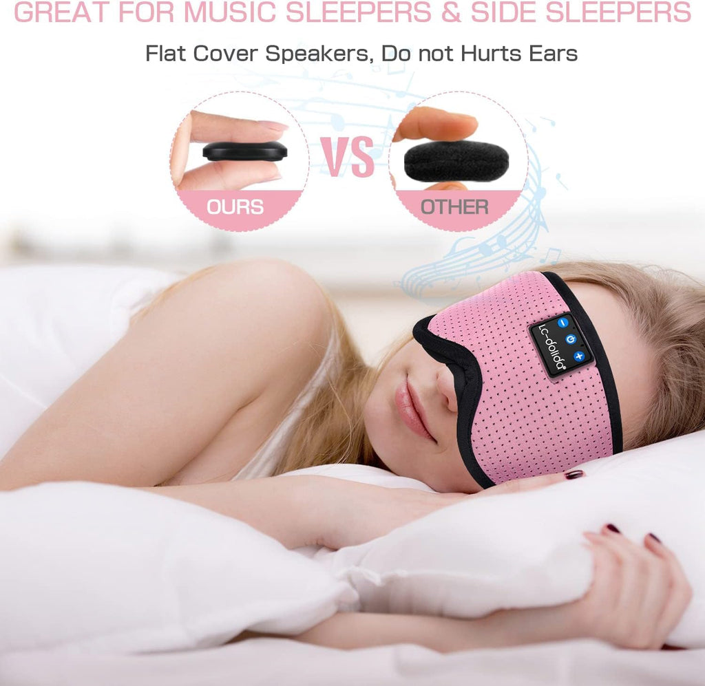 Sleep Headphones, 3D Sleep Mask Bluetooth Wireless Music Eye Mask