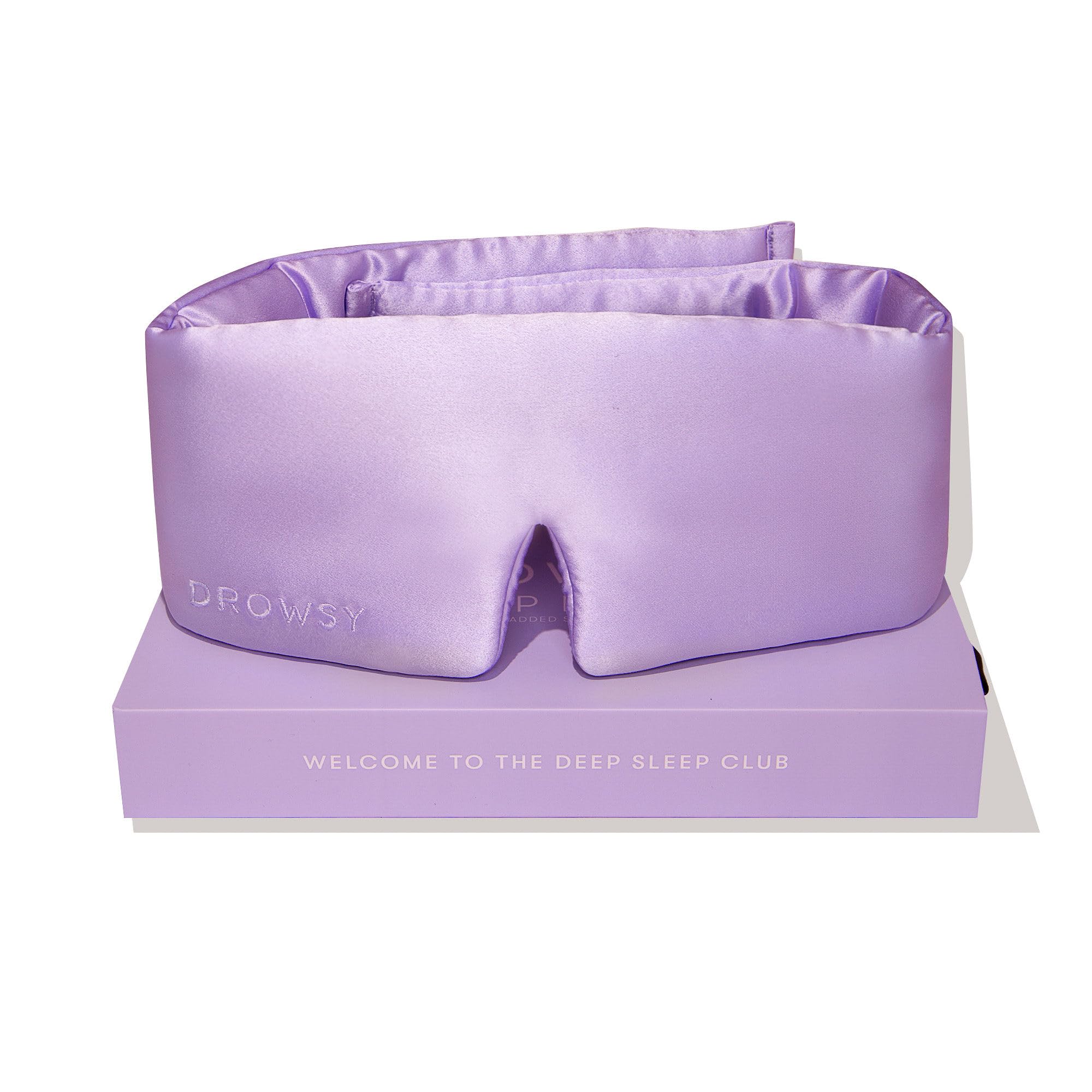 Silk Sleep Mask - Face-Hugging, Padded Cocoon for Luxury Sleep in Total Darkness