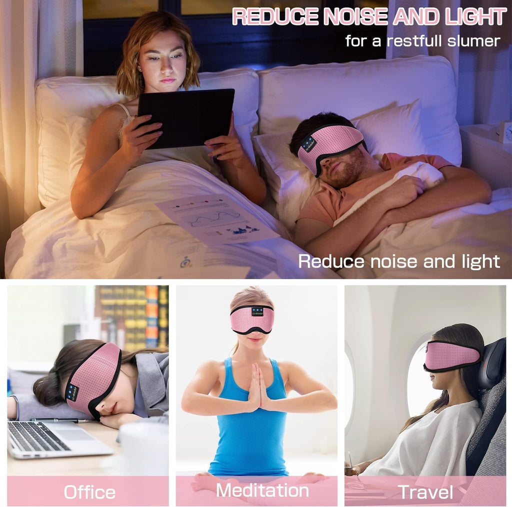 Sleep Headphones, 3D Sleep Mask Bluetooth Wireless Music Eye Mask