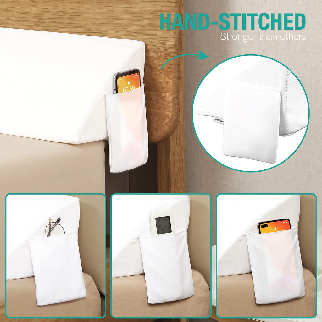 34" Extra-Long Wedge Pillow, Back & Arm Support, Bed Wedge
