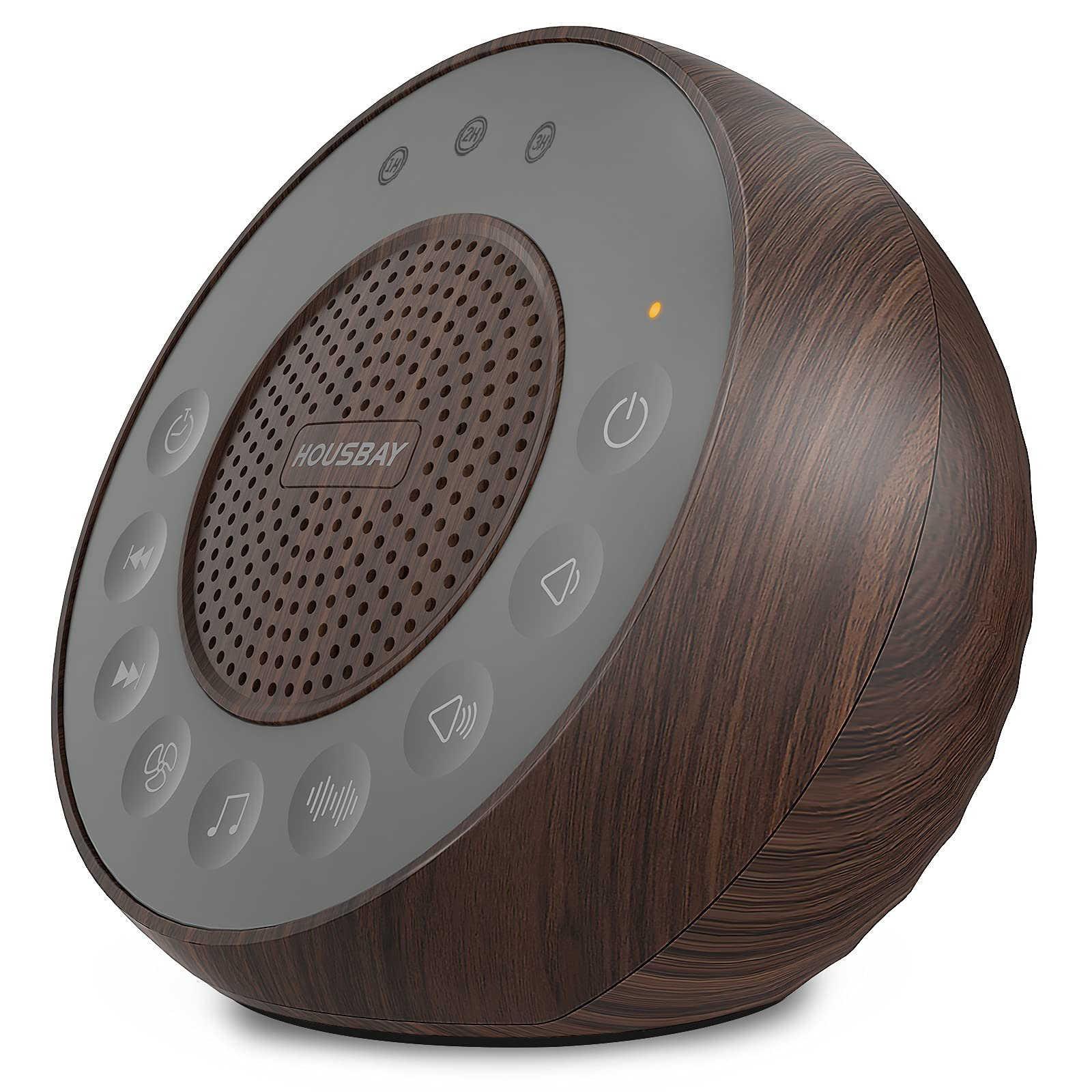 White Noise Machine with 31 Soothing Sounds, 5W Loud Stereo Sound, Auto-Off Timer, Adjustable Volume, Sleep Sound Machine
