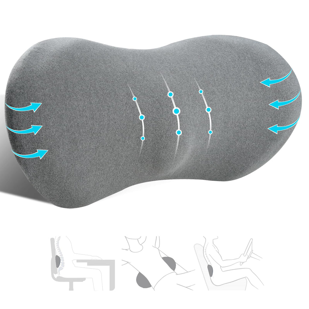 Support Pillow, Back Pillow for Low Back Pain Relief, Ergonomic