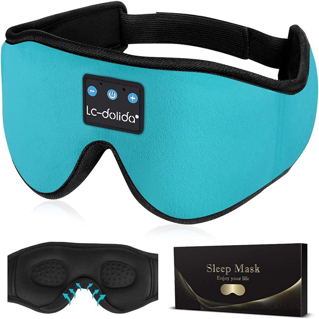 Sleep Headphones, 3D Sleep Mask Bluetooth Wireless Music Eye Mask