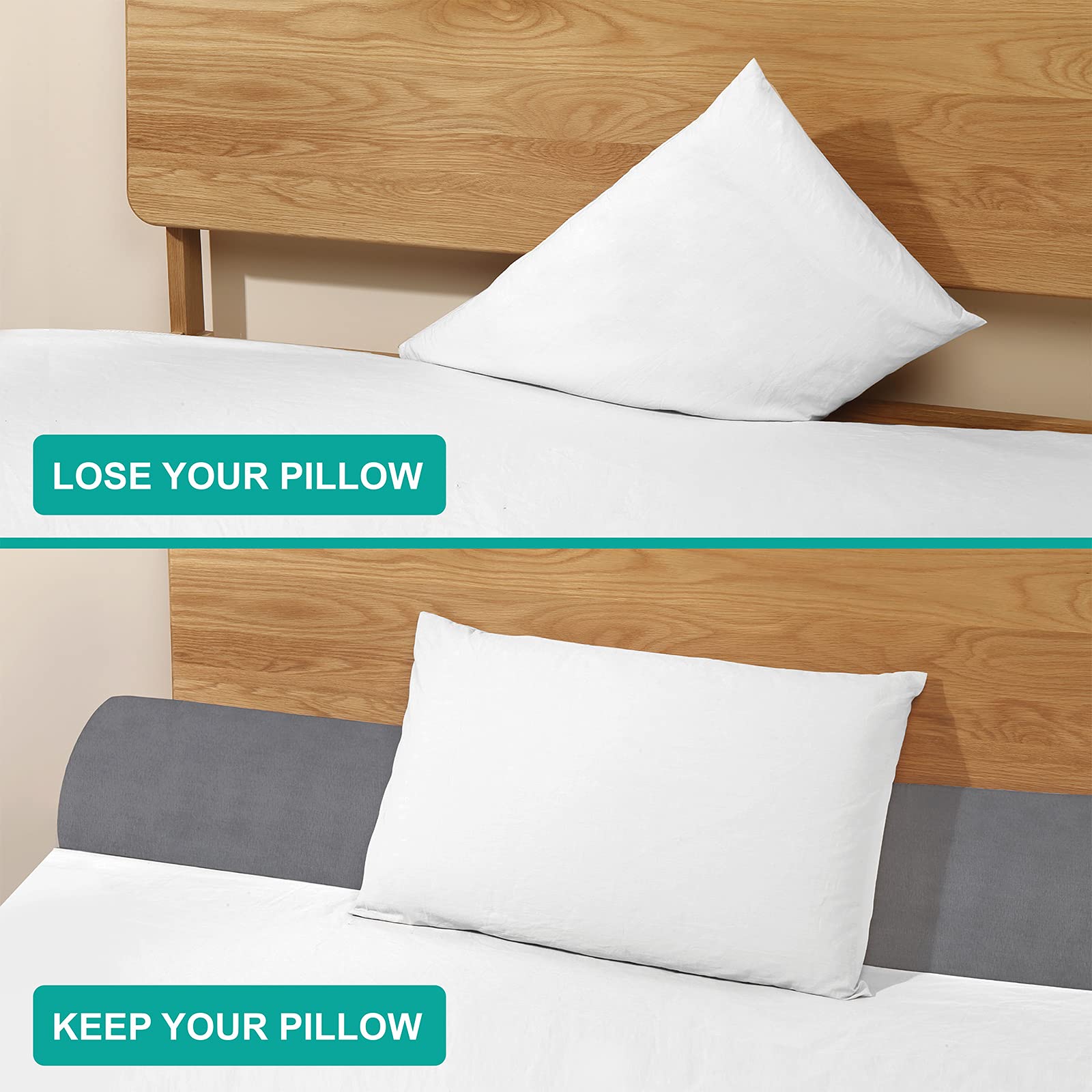 34" Extra-Long Wedge Pillow, Back & Arm Support, Bed Wedge