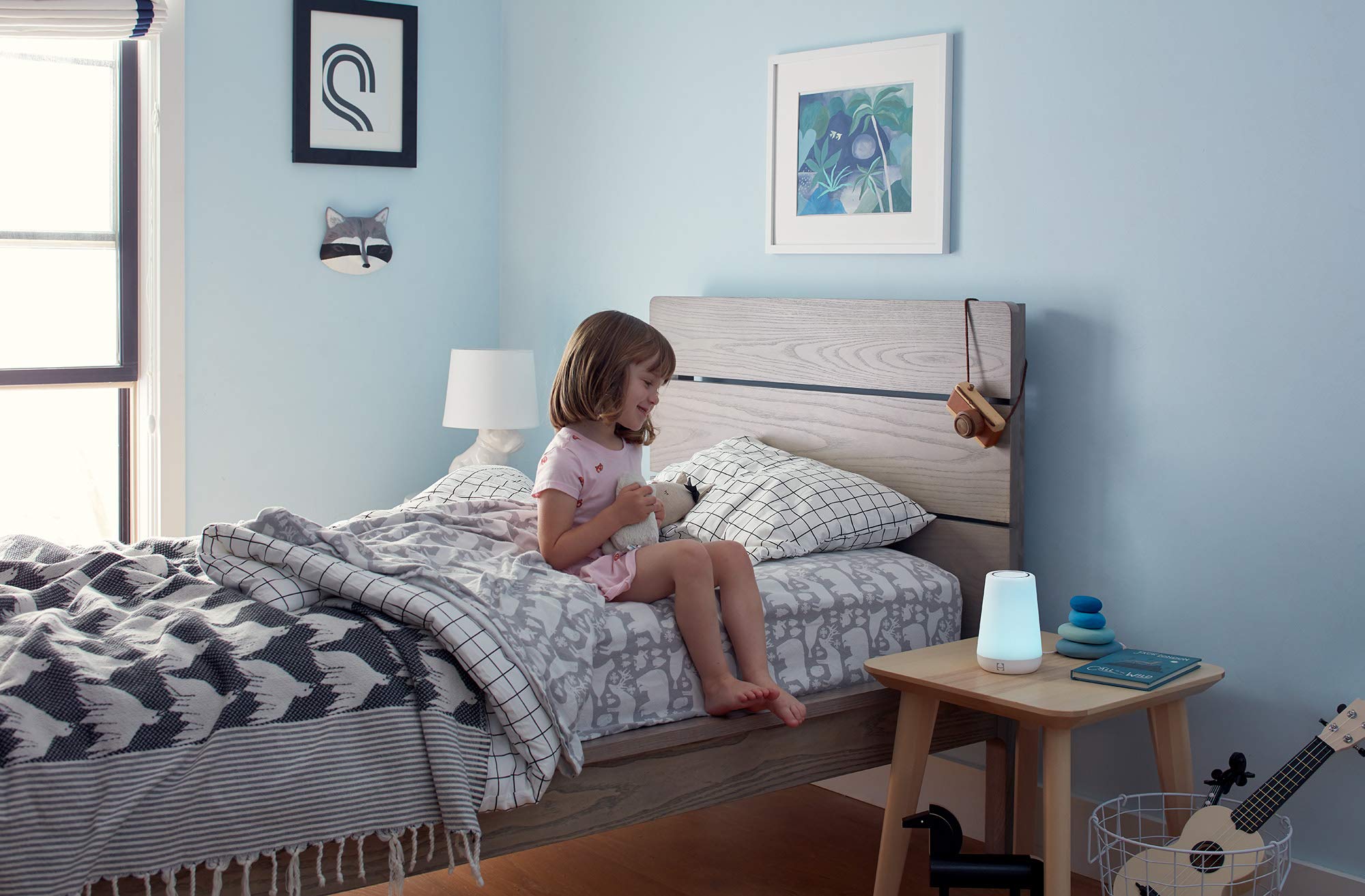 Baby Sound Machine, Night Light | Hatch Baby (Peach) | Sleep Support