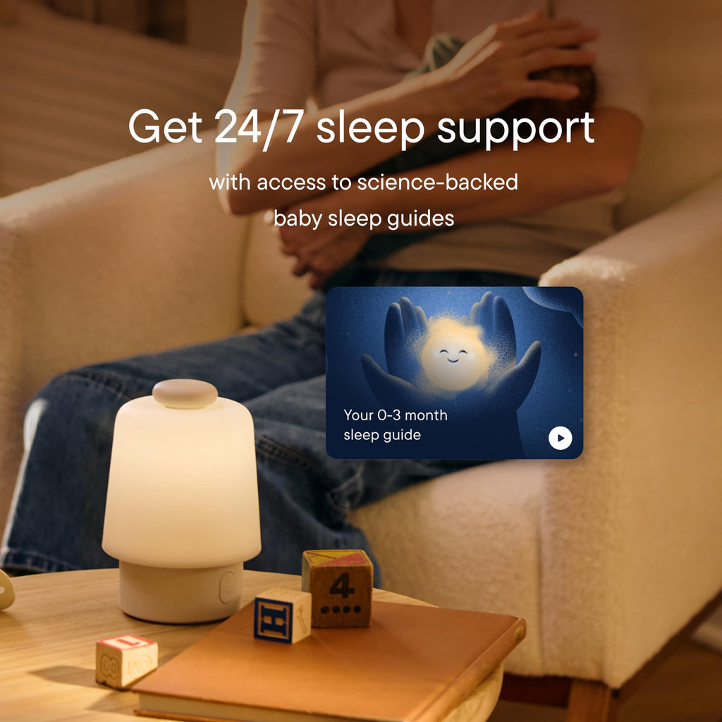 Baby Sound Machine, Night Light | Hatch Baby (Peach) | Sleep Support