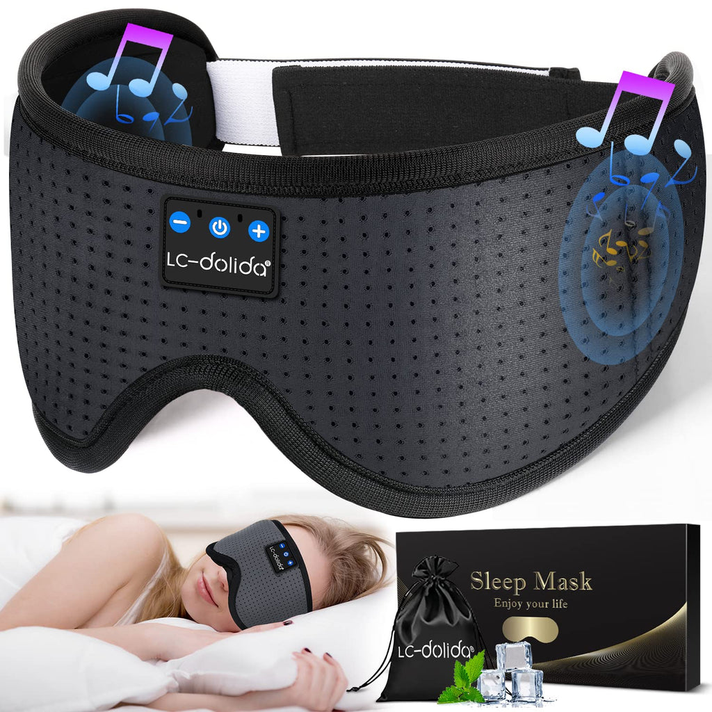 Sleep Headphones, 3D Sleep Mask Bluetooth Wireless Music Eye Mask