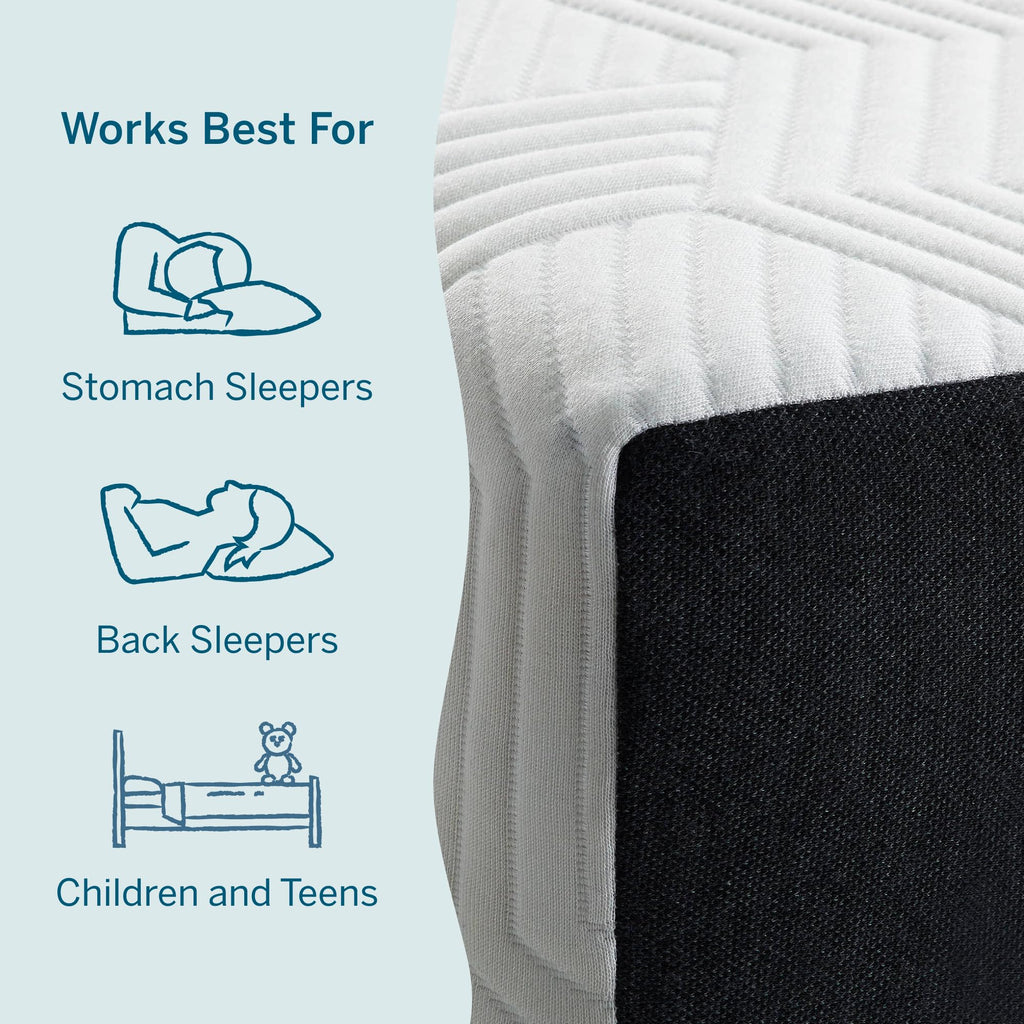 Lucid 8 Inch Memory Foam Mattress - Medium Firm Feel - Infused with Refreshing Bamboo Charcoal and Cooling Gel - Bed in a Box