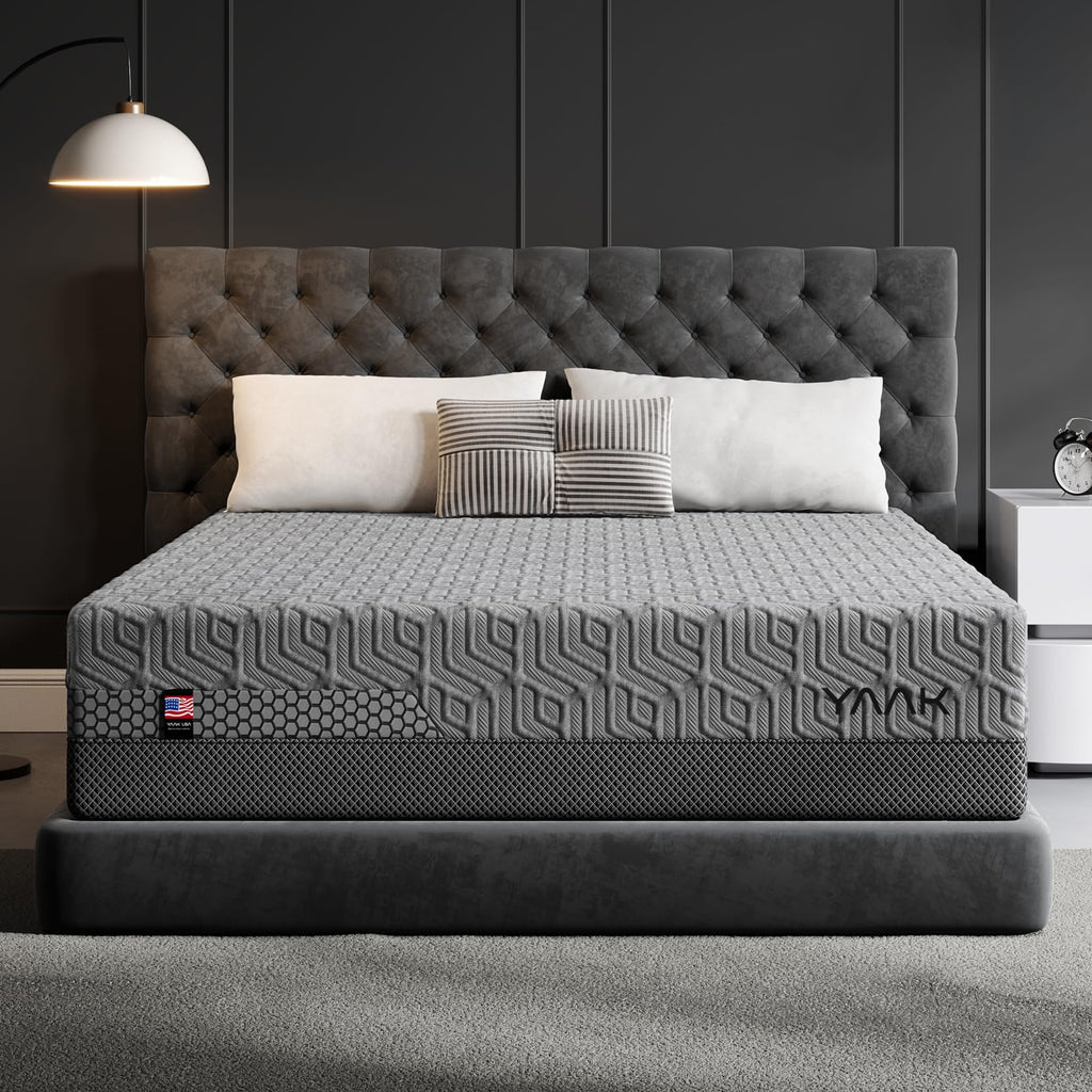 12 Inch Memory Foam Mattress in a Box for Back Pain, Cooling Gel Bed