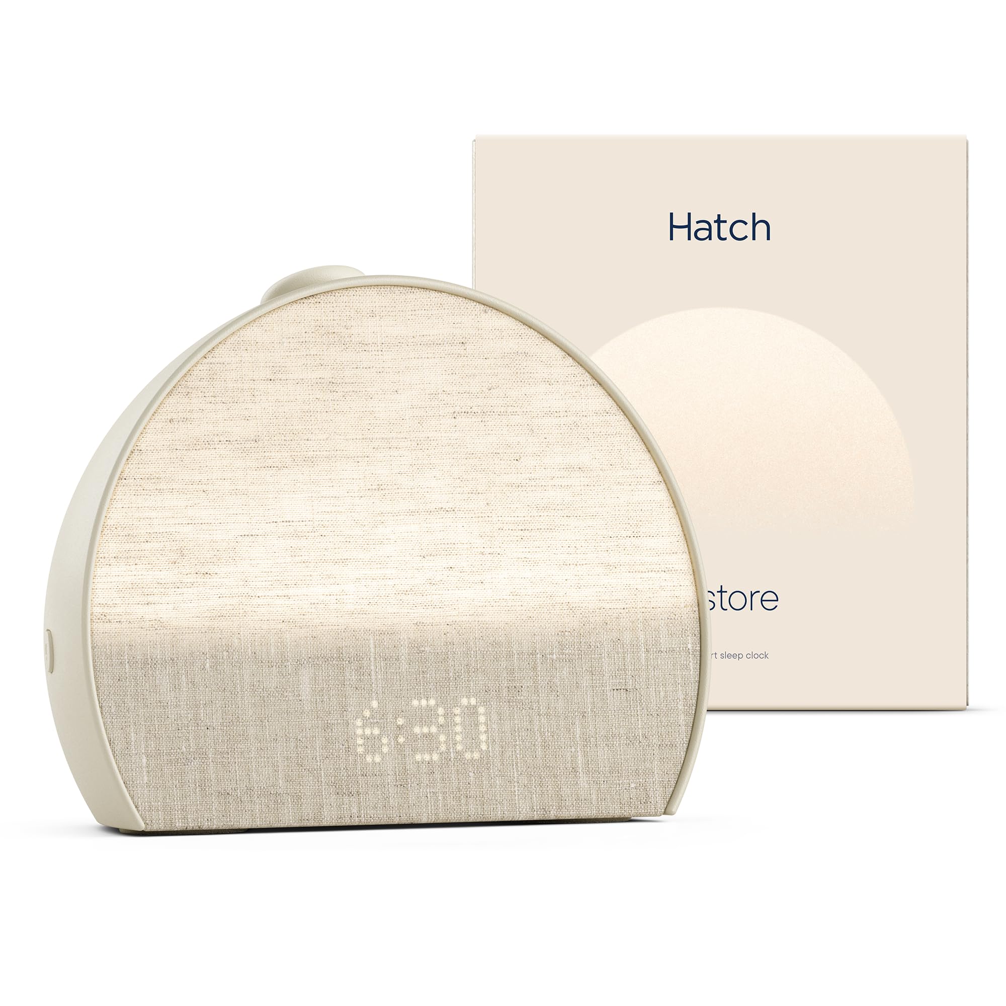 Hatch Restore 3 Sunrise Alarm Clock, Sound Machine, Smart Light (Cocoa) - White Noise