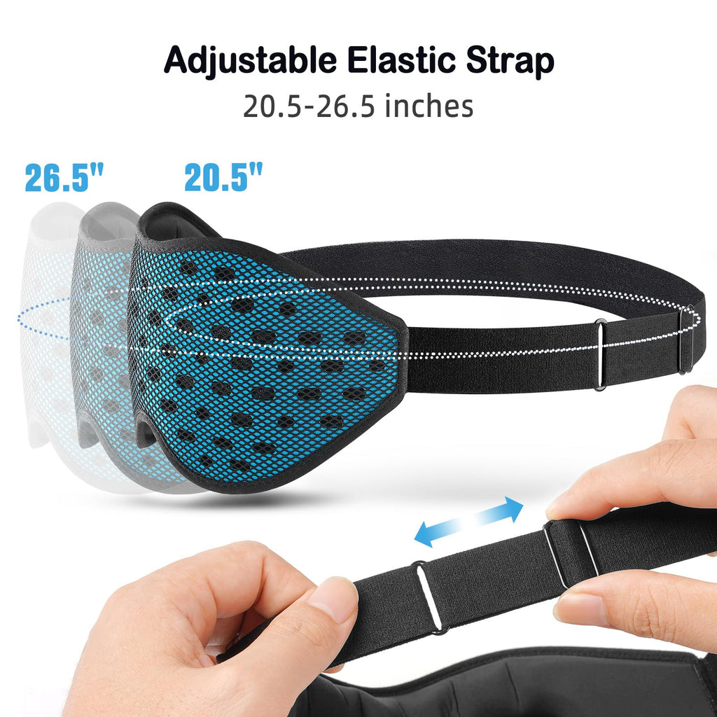 Breathable Sleep Mask, 3D Eye Mak Sleep for Side Sleepers